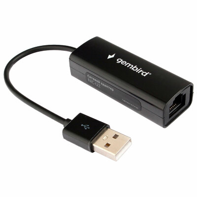 Сетевой адаптер Ethernet GEMBIRD USB 2.0 – Fast Ethernet adapter, RTL8152, NIC-U2, 514214