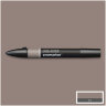 Маркер художественный двухсторонний Winsor&Newton "Pro", пулевидный/скошенный, 2мм/7мм, серый теплый тон 4, 316060rf