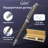 Ручка подарочная шариковая GALANT "PASTOSO", корпус оружейный металл, детали хром, узел 0,7 мм, синяя, 143516, 143516
