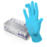 Перчатки смотровые нитриловые CONNECT, голубые, 50 пар (100 штук), размер M (средние), -, 631130