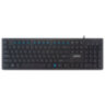 Клавиатура проводная SMARTBUY SLIM 206, USB, 104 клавиши, черная, SBK-206US-K, 514309