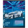 Тетрадь 12 л. BRAUBERG, клетка, обложка картон, "SUPER CAR", 106465, 80 штук, 106465