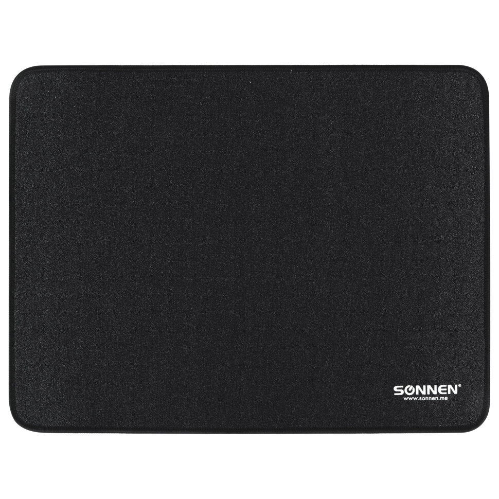 Коврик для мыши игровой SONNEN "ASSAULT", резина + ткань, 350х260х4 мм, 513303, 513303