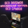 Коврик для мыши игровой SONNEN "ASSAULT", резина + ткань, 350х260х4 мм, 513303, 513303