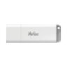 Флеш-диск 64 GB NETAC U185, USB 2.0, белый, NT03U185N-064G-20WH, 513704