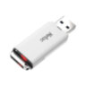 Флеш-диск 64 GB NETAC U185, USB 2.0, белый, NT03U185N-064G-20WH, 513704