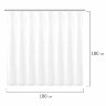 Штора для ванной комнаты CRYSTAL WALL с 3D-эффектом водонепроницаемая, 180х180 см, LAIMA HOME, 608451, 608451