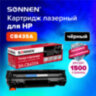 Картридж лазерный SONNEN (SH-CB435A) для HP LaserJet P1002/02W/05/06/07/08/09, ВЫСШЕЕ КАЧЕСТВО, ресурс 1500 стр., 362428, 362428