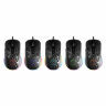 Мышь проводная игровая DEFENDER Shepard GM-620L, USB, 6 кнопок + 1 колесо-кнопка, оптическая, чёрная, 52620, 513685