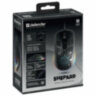 Мышь проводная игровая DEFENDER Shepard GM-620L, USB, 6 кнопок + 1 колесо-кнопка, оптическая, чёрная, 52620, 513685