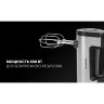 Миксер POLARIS PHM 5009A, 500 Вт, 6 скоростей, 2 венчика, 2 крюка для теста, черный, 25323, 456729