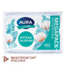 Ватные палочки КОМПЛЕКТ 400 шт., AURA CLASSIC, пакет, 14853, 117609
