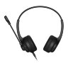 Наушники с микрофоном (гарнитура) A4TECH HU-8, проводные, 2 м, USB, черные, 1874958, 513934