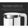 Чайник XIAOMI Mi Smart Kettle Pro, 1,5 л, поддержание температуры, двойные стенки, белый, BHR4198GL, 456669
