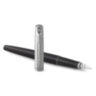 Ручка перьевая PARKER "Jotter Bond Street Black CT", черный, детали нержавеющая сталь, синяя, 2030947, 142943