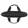 Сумка портфель HEIKKI ULTRA (ХЕЙКИ) с отделением для ноутбука 15,6", Total black, черная, 28х39х3 см, 272609, 272609