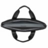 Сумка портфель HEIKKI ULTRA (ХЕЙКИ) с отделением для ноутбука 15,6", Total black, черная, 28х39х3 см, 272609, 272609