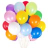 Шары воздушные 30 см, 30 штук, "ЯРКИЕ ЦВЕТА", ассорти, BRAUBERG KIDS, 591885, 591885