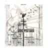 Тетради предметные, КОМПЛЕКТ 12 ПРЕДМЕТОВ, 48 л., матовая ламинация, BRAUBERG, "BLACK&WHITE", 404835, 404835