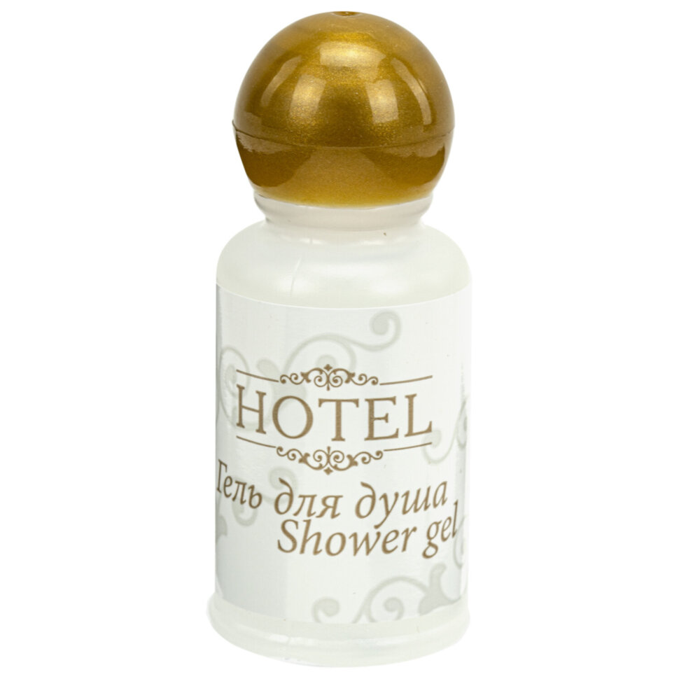 Гель для душа одноразовый 35 мл, КОМПЛЕКТ 200 шт., HOTEL, флакон, 2000114, 1 шт., 608849