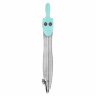 Готовальня BRAUBERG SCHOOL KIT, 11 предметов, циркуль 115 мм, циркуль 125 мм, чертежные принадлежности, мятный цвет, 210706, 210706