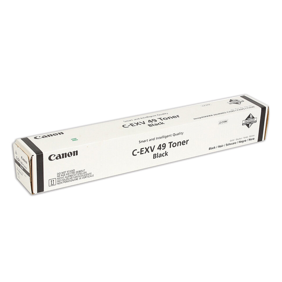 Тонер CANON (C-EXV49BK) для Canon IR C3320/C3320i/C3325i/C3330i/C3500, черный, ресурс 36000 страниц, оригинальный, 8524B002, 363504