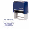 Штамп самонаборный 7-строчный STAFF, оттиск 60х35 мм, "Printer 8028", КАССЫ В КОМПЛЕКТЕ, 237429, 237429