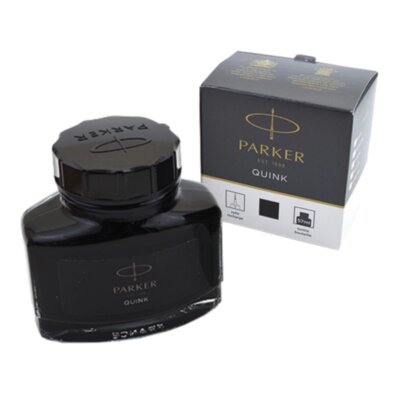 Чернила PARKER "Bottle Quink", объем 57 мл, черные, 1950375, 226752