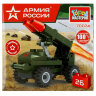 Конструктор пластиковый "АРМИЯ РОССИИ", 20-29 деталей, ассорти, ГОРОД МАСТЕРОВ, 10 штук, 667465