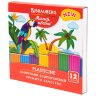 Пластилин классический BRAUBERG "МАГИЯ ЦВЕТА NEW", 12 цветов, 240 г, стек, ВЫСШЕЕ КАЧЕСТВО, 106426, 106426