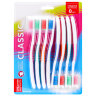 Зубная щетка средней жесткости CLASSIC, КОМПЛЕКТ 8 шт., LAIMA DENT, 609314, 609314