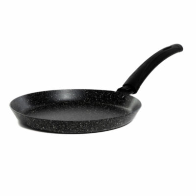 Сковорода блинная 22 см антипригарное покрытие, soft-touch ручка, SCOVO "Hi-Black", HB-039, 700969