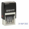 Датер-мини месяц буквами, оттиск 22х4 мм синий, GRM 4820, 124361131, 237746