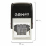 Датер-мини месяц буквами, оттиск 22х4 мм синий, GRM 4820, 124361131, 237746
