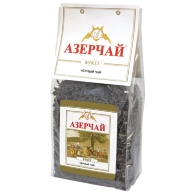 Чай листовой АЗЕРЧАЙ "Букет" черный крупнолистовой 400 г, 413002, 622734