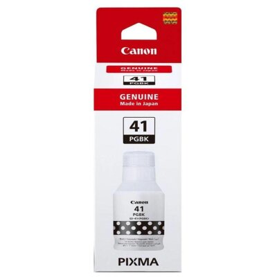 Чернила CANON (GI-41PGBK) для G1400/G2400/G3400, черные, 6000 стр., ОРИГИНАЛЬНЫЕ, 4528C001, 364537