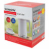 Чайник электрический с двойными стенками SONNEN KT-8718W, 1,7 л, 2200 Вт, белый, 454685, 454685