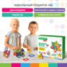 Магнитный конструктор BIG MAGNETIC BLOCKS-34, 34 детали, с колесной базой, BRAUBERG KIDS, 663845, 663845