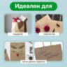 Крафт-пакет бумажный 22х12х25 см, КОМПЛЕКТ 50 шт., крученые ручки, плотность 90 г/м2, LAIMA ECO CRAFT, 609684, 609684