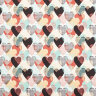 Бумага упаковочная подарочная мелованная "Love Story", 70x100 см, 10 дизайнов ассорти, ЗОЛОТАЯ СКАЗКА, 591916, 50 шт., 591916