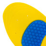 Стельки для обуви с ПЯТОЧНЫМ АМОРТИЗАТОРОМ, материал PU PRO, размер RU 41-44 / EU 42-45, с линиями выреза, SHEGRA (ШЕГРА), 700770, 700770