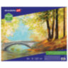 Холст на картоне BRAUBERG ART CLASSIC, 50*60см, грунтованный, 100% хлопок, мелкое зерно, 190623, 190623