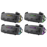 Колонка портативная DEFENDER Beatbox 25, 25 Вт, 3000 мАч, Bluetooth, FM, Type-C, черная, 65325, 514044
