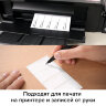 Этикетка самоклеящаяся 105х48 мм, 12 этикеток, 65 г/м2, 100 л., STAFF "EVERYDAY" (сырье Финляндия), 111837, 111837