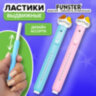 Ластик выдвижной с топпером FUNSTER (ФАНСТЕР) "КОТЁНОК", 125х12х12 мм, пастельные цвета корпуса ассорти, 274020, 30 штук, 274020