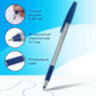 Ручка шариковая с грипом BRAUBERG "i-STICK POINT", КОМПЛЕКТ 20 шт., СИНЯЯ, линия письма 0,35 мм, 144024, 144024