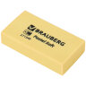Ластики BRAUBERG PASTEL SOFT НАБОР 6 шт., размер ластика 45х25х10 мм, экологичный ПВХ, 271340, 271340