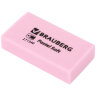 Ластики BRAUBERG PASTEL SOFT НАБОР 6 шт., размер ластика 45х25х10 мм, экологичный ПВХ, 271340, 271340