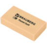 Ластики BRAUBERG PASTEL SOFT НАБОР 6 шт., размер ластика 45х25х10 мм, экологичный ПВХ, 271340, 271340