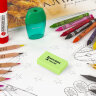 Ластики BRAUBERG PASTEL SOFT НАБОР 6 шт., размер ластика 45х25х10 мм, экологичный ПВХ, 271340, 271340